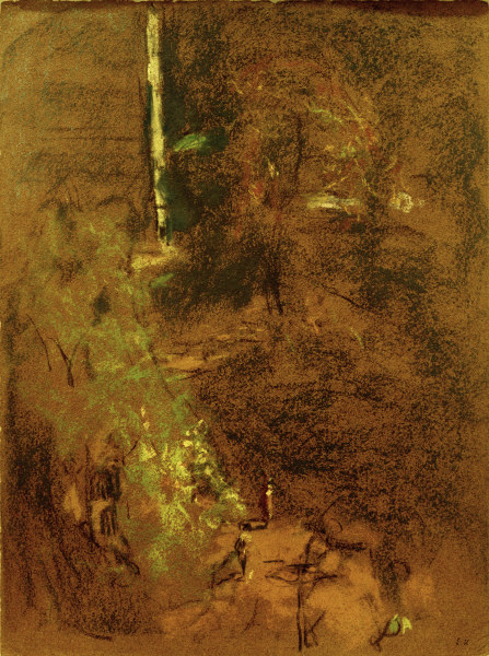 Le square Vintimille dans le od Edouard Vuillard
