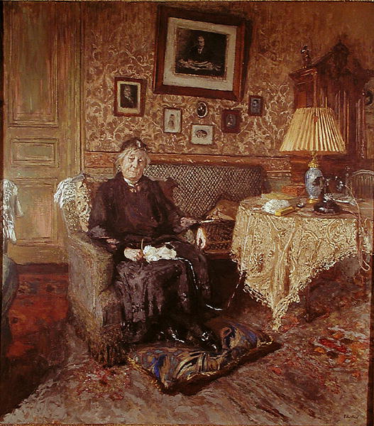 Madame Adrien Benard (1853-1935) 1928-29 (oil on canvas)  od Edouard Vuillard