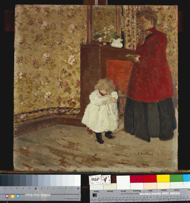 Mutter mit Kind. od Edouard Vuillard