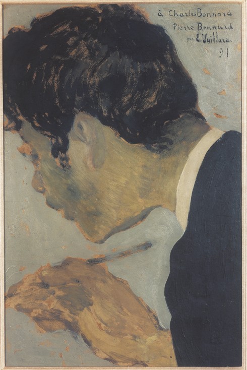 Portrait of Pierre Bonnard (1867-1947) od Edouard Vuillard
