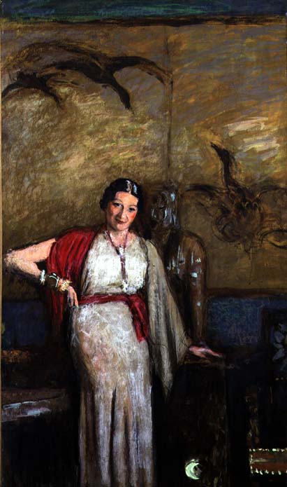 Portrait of Madame Freyssinet, c.1934 (chalks on paper)  od Edouard Vuillard
