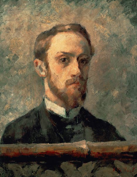Self Portrait (oil on board laid down on panel)  od Edouard Vuillard