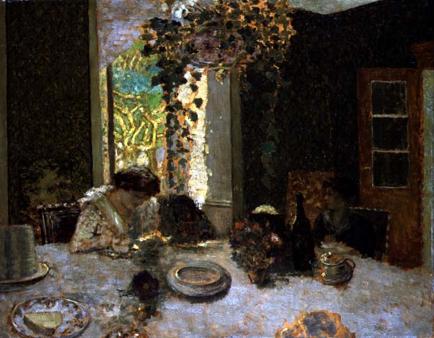 The Dining Room, c.1900 (oil on canvas)  od Edouard Vuillard
