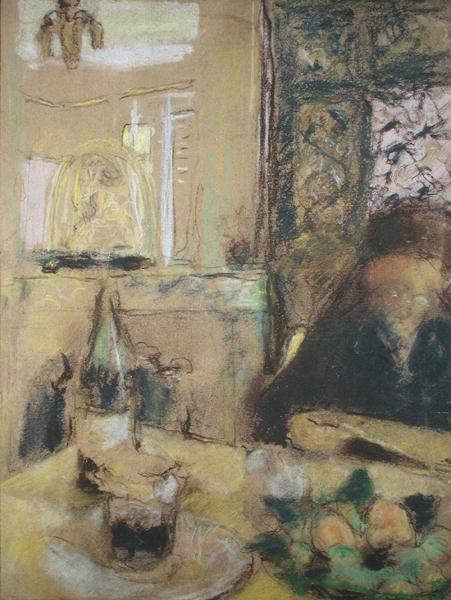 The Mother of the Artist Reading (pastel)  od Edouard Vuillard