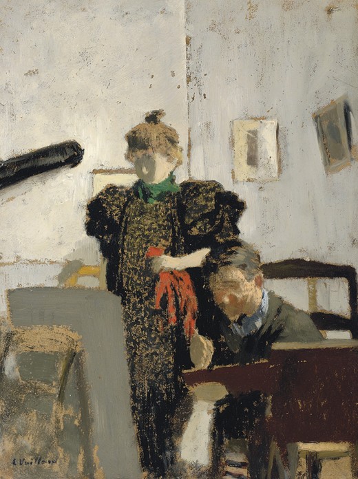 Vallotton and Natanson od Edouard Vuillard