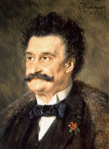 Johann Strauss the Younger od Eduard Grützner