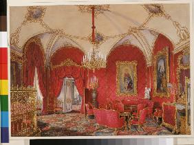 Interiors of the Winter Palace. The Fourth Reserved Apartment. The Corner Room