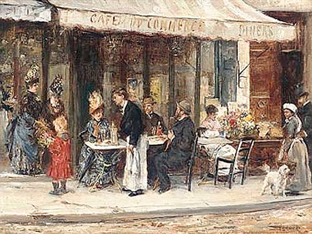 Le Café du Commerce od Eduardo-Leon Garrido