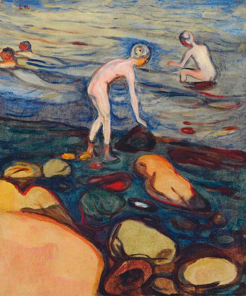 Badende od Edvard Munch