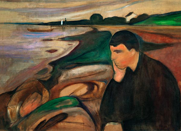 Melancholie od Edvard Munch