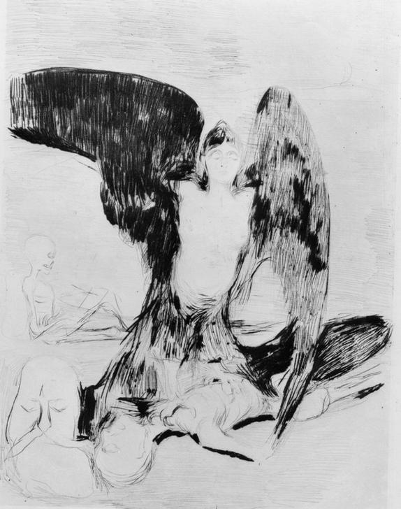 Vampire od Edvard Munch
