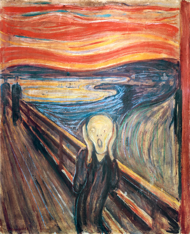 &#344;ev, národní galerie Oslo od Edvard Munch