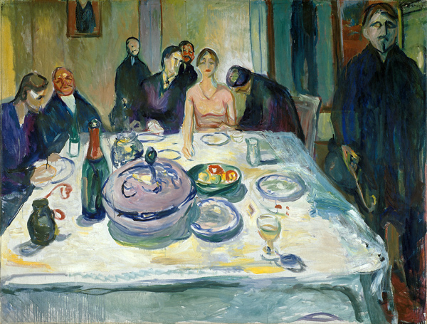 The Wedding of the Bohemian od Edvard Munch