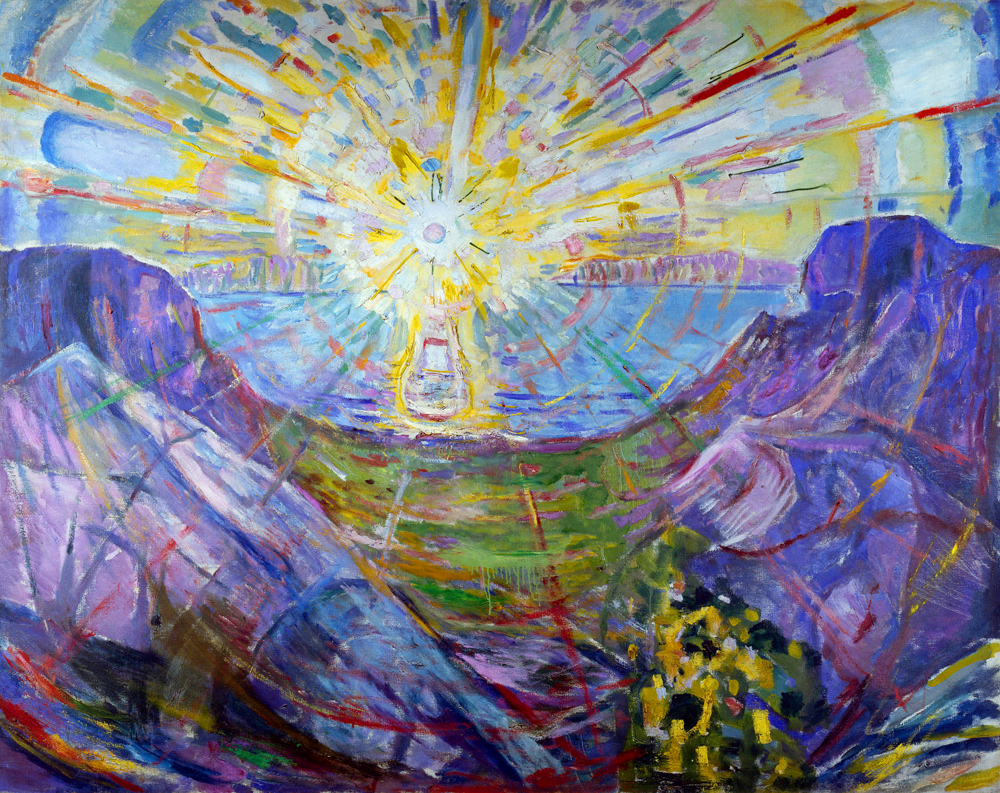 Die Sonne od Edvard Munch