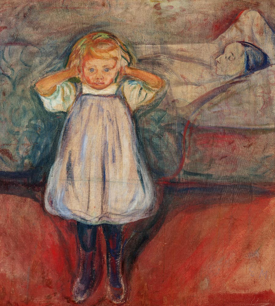 The Dead Mother and the Child od Edvard Munch