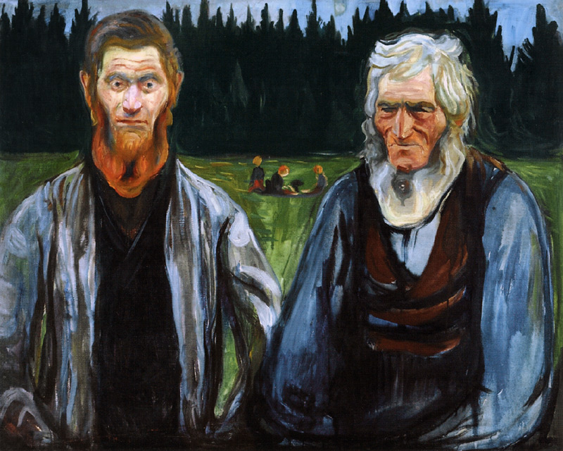 Father and Son od Edvard Munch