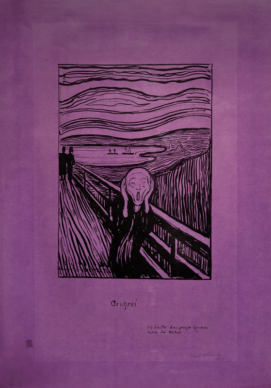 The Scream od Edvard Munch