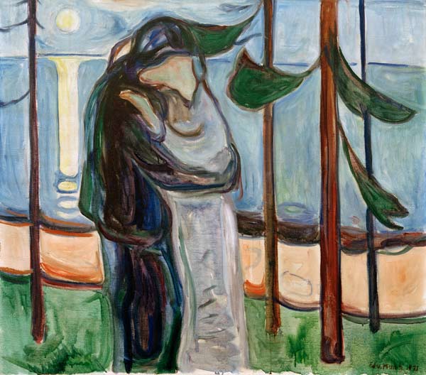 Kiss on the beach od Edvard Munch
