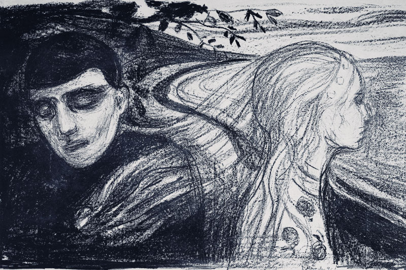 Loslösung II od Edvard Munch