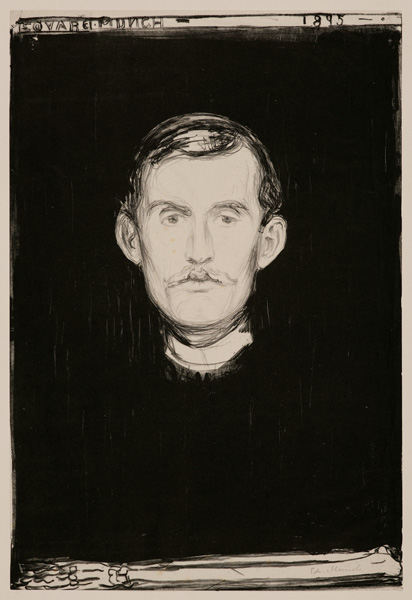 Self-Portrait od Edvard Munch
