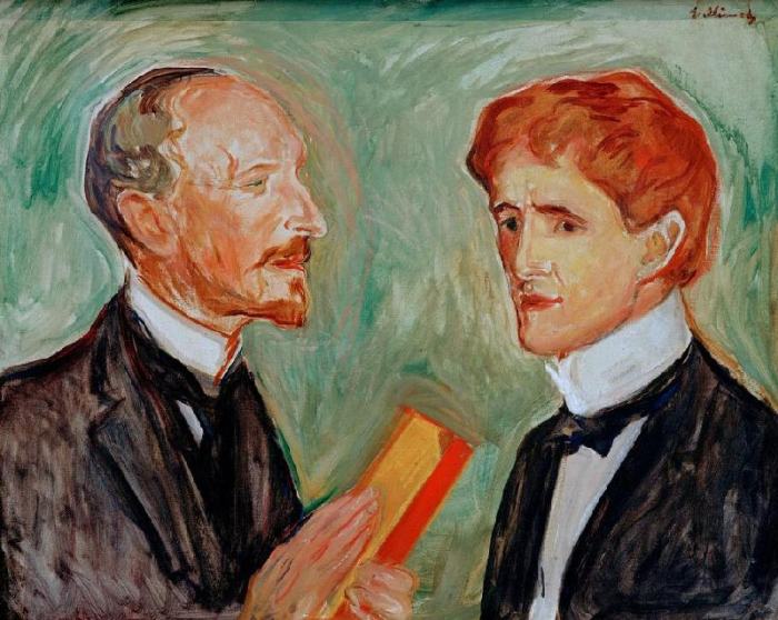 Kollmann and Drewsen od Edvard Munch