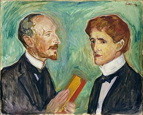 Albert Kollmann (1857-1915) and Sten Drevsen od Edvard Munch
