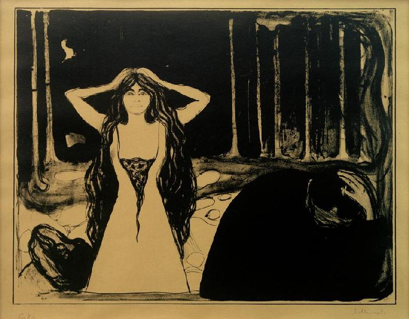 Ashes II od Edvard Munch
