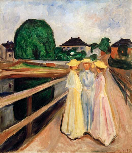 Girls on the pier od Edvard Munch