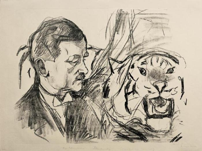 Der Tigerbändiger Richard Sawade od Edvard Munch