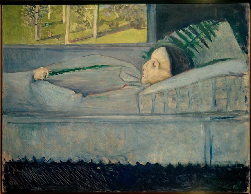 Death and Spring od Edvard Munch
