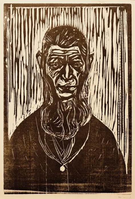 Der Urmensch od Edvard Munch