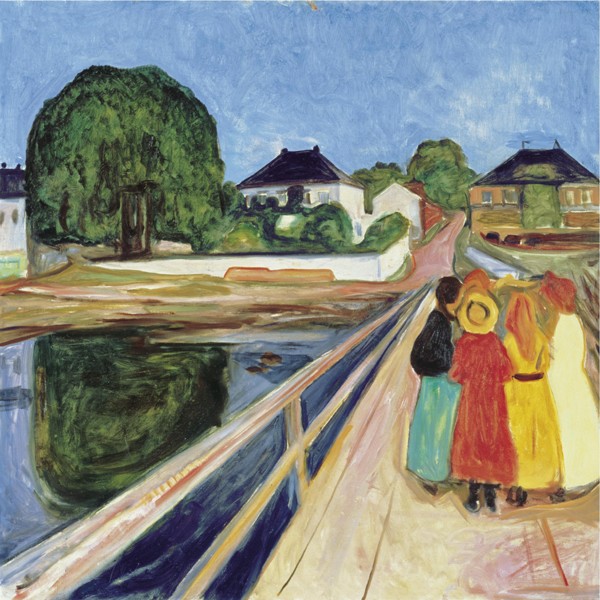 Girls on the bridge od Edvard Munch