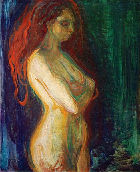 Female Nude Study od Edvard Munch