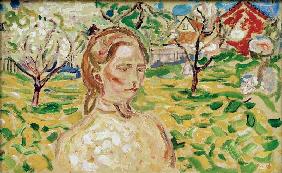 Munch, Woman in a garden