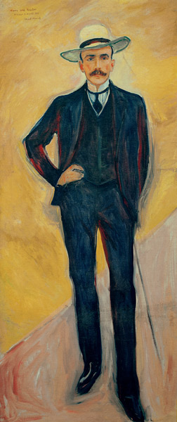 Harry Count Kessler od Edvard Munch