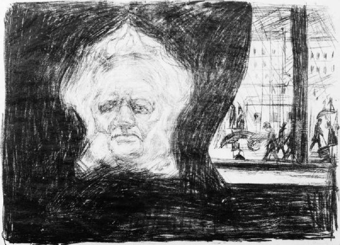Ibsen at Café od Edvard Munch