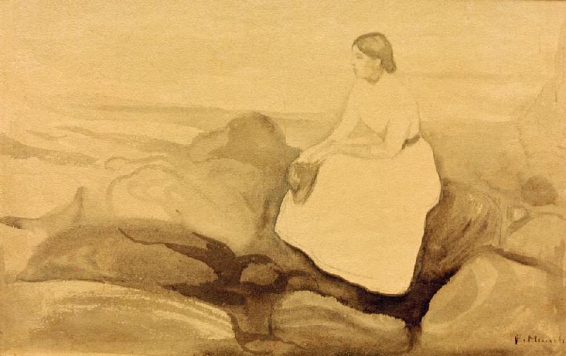 Inger on the Beach od Edvard Munch