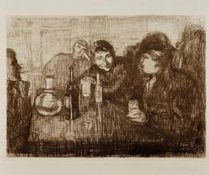 Kristiana Bohemiens I od Edvard Munch