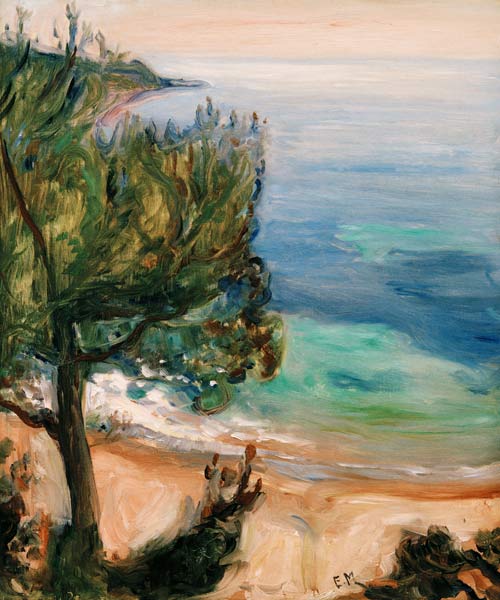 Landscape near Nice od Edvard Munch