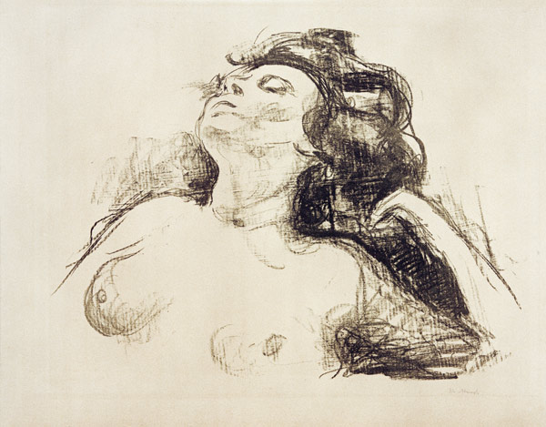 Liegender Halbakt II od Edvard Munch