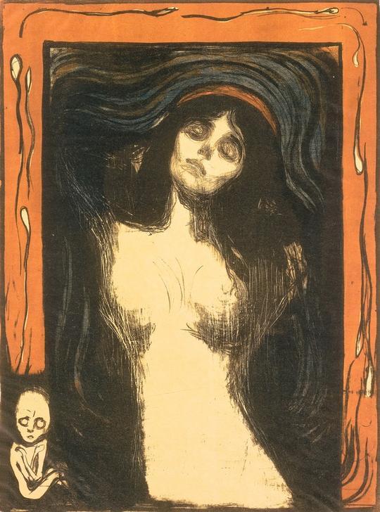 Madonna od Edvard Munch
