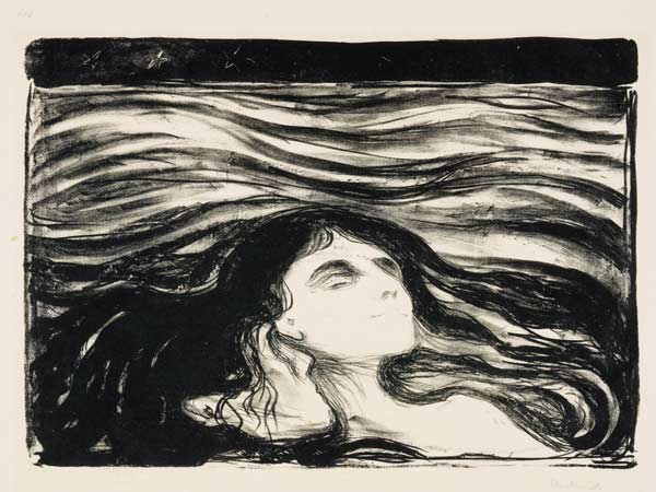 Meer der Liebe / On the Waves of Love od Edvard Munch