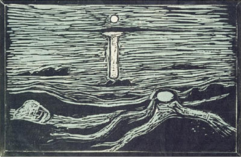 Meereslandschaft od Edvard Munch