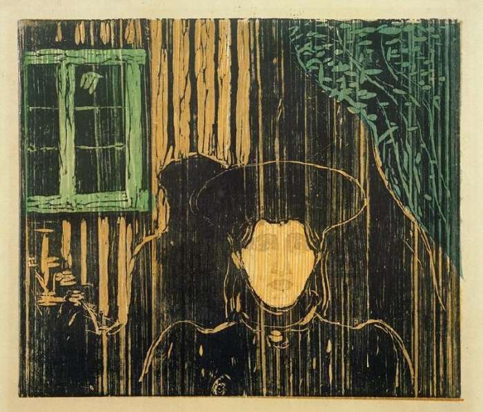 Moonlight od Edvard Munch