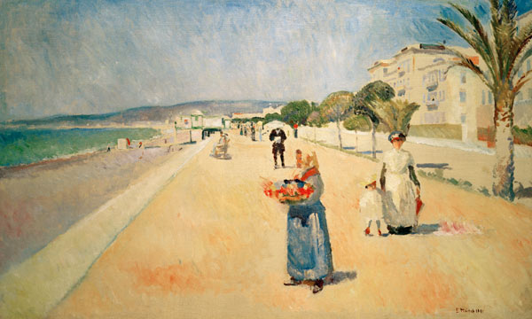 Promenade des Anglais, Nice od Edvard Munch