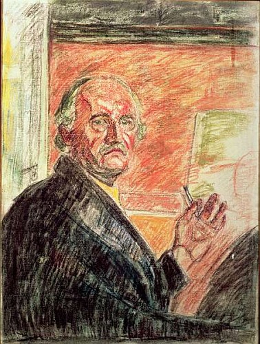 Self Portrait  od Edvard Munch