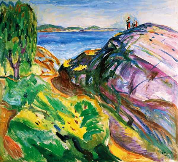Sommer an der Küste, Krager (Sommer ved kysten) od Edvard Munch