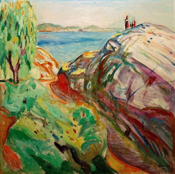 Summer and coast od Edvard Munch