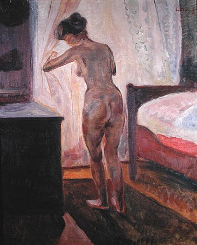 Standing Nude at the Window od Edvard Munch