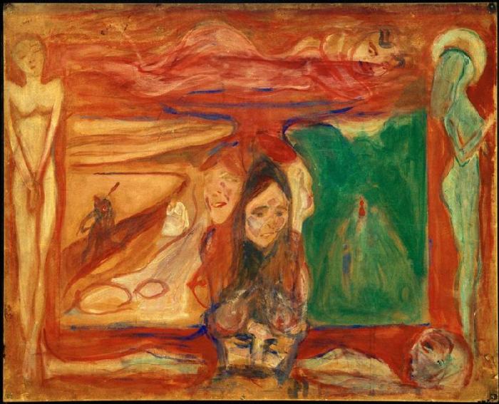 Symbolic Study od Edvard Munch